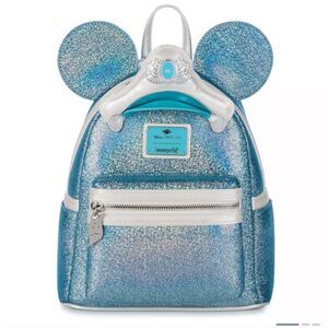Disney Cruise Line Shimmering Seas‎ Loungefly Mini Backpack NWT